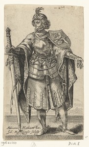 Portret van Dirk I, graaf van Holland