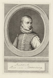 Portret van Dirk van Bronckhorst en Batenburg