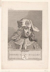 Portret van Dirk VI van Holland