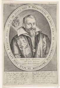 Portret van Dominicus Baudius