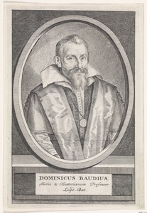 Portret van Dominicus Baudius