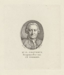 Portret van Dominicus Costerus