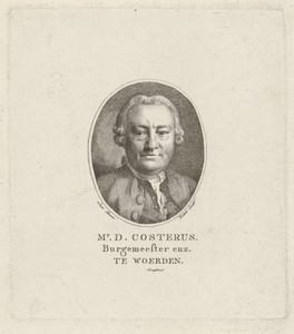 Portret van Dominicus Costerus