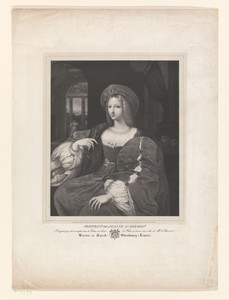 Portret van Dona Isabel de Requesens