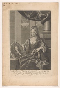 Portret van Dorothea Helena Nicolai