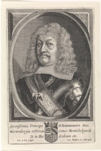 Portret van Eberhard von Württemberg