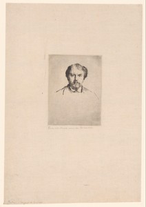 Portret van Edmond de Goncourt
