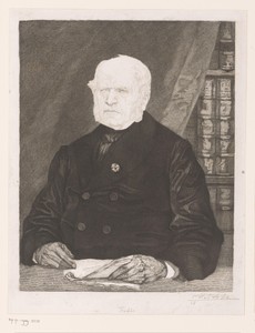 Portret van Édouard Fétis