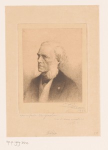 Portret van Édouard Fétis