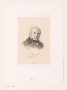Portret van Édouard Fétis