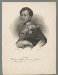 Portret van Eduard van Saksen-Altenburg