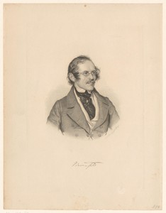 Portret van Eduard von Bauernfeld