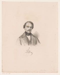 Portret van Eduard von Peucker