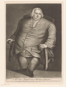 Portret van Edward Bright