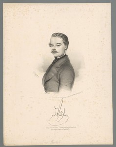 Portret van Edward von Peucker