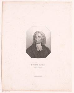 Portret van Edward Young