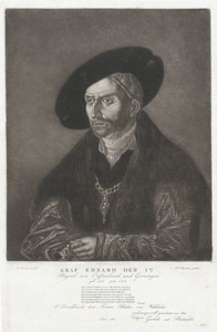 Portret van Edzard I de Grote