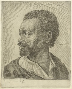 Portret van een Abessiniër