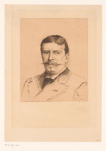 Portret van een Belgische advocaat, mogelijk Paul Spitaëls