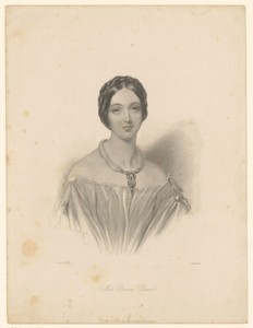 Portret van een dochter van George Dawson-Damer, mogelijk Georgiana Dawson-Damer