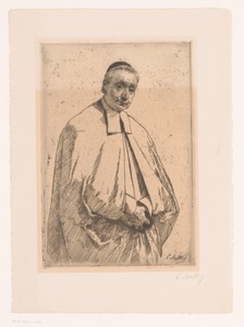 Portret van een geestelijke