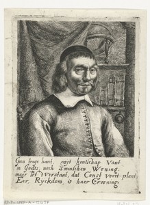 Portret van een geleerde (François van Oerle?)