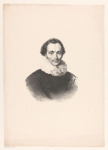Portret van een Gerard Carel Rombach