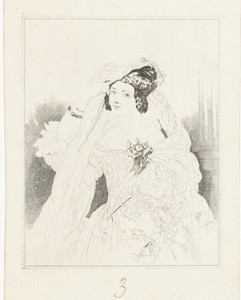 Portret van een jonge dame genaamd Lilia