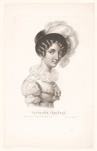 Portret van een jonge Engelse vrouw