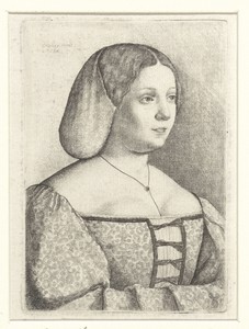 Portret van een jonge vrouw