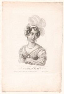 Portret van een jonge vrouw