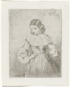 Portret van een jonge vrouw