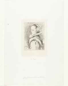 Portret van een jonge vrouw