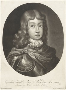Portret van een jongen, mogelijk Karel Leopold van Oostenrijk