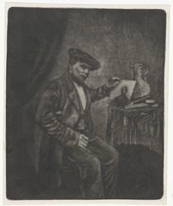 Portret van een kunstenaar