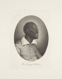 Portret van een lachende Afrikaanse man