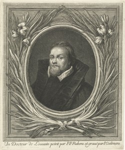 Portret van een Leuvense doctor (Joh. Brandt?)