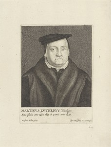 Portret van een man met baret