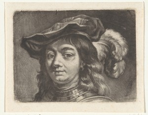 Portret van een man met een muts