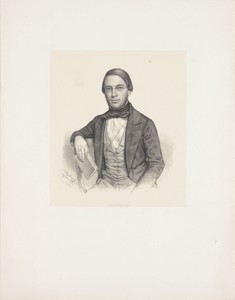Portret van een man, mogelijk C.P. Burger