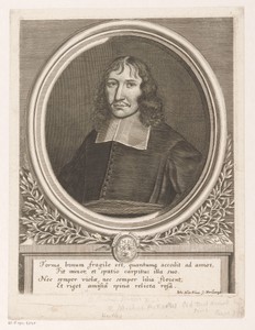 Portret van een man, mogelijk Michael Hutter