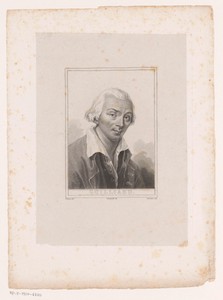 Portret van een man, naar rechts gekeerd