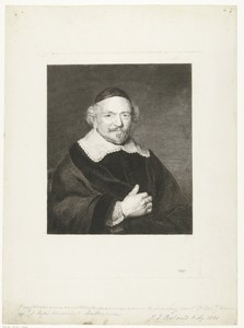 Portret van een man, vermoedelijk Augustijn Wtenbogaert (1577-1655)