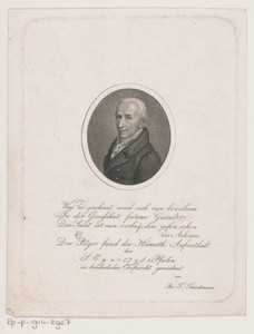 Portret van een onbekend familielid van Friedrich Fleischmann