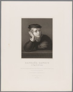 Portret van een onbekend jongen, voorheen bekend als Rafaël op vijftienjarige leeftijd