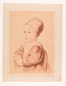 Portret van een onbekend kind