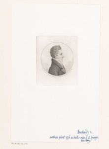 Portret van een onbekend man