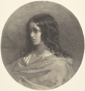 Portret van een onbekend meisje