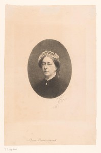 Portret van een onbekende dame, mevrouw Hardenpont