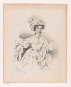 Portret van een onbekende dame, mogelijk Henriette Elisabeth Ising